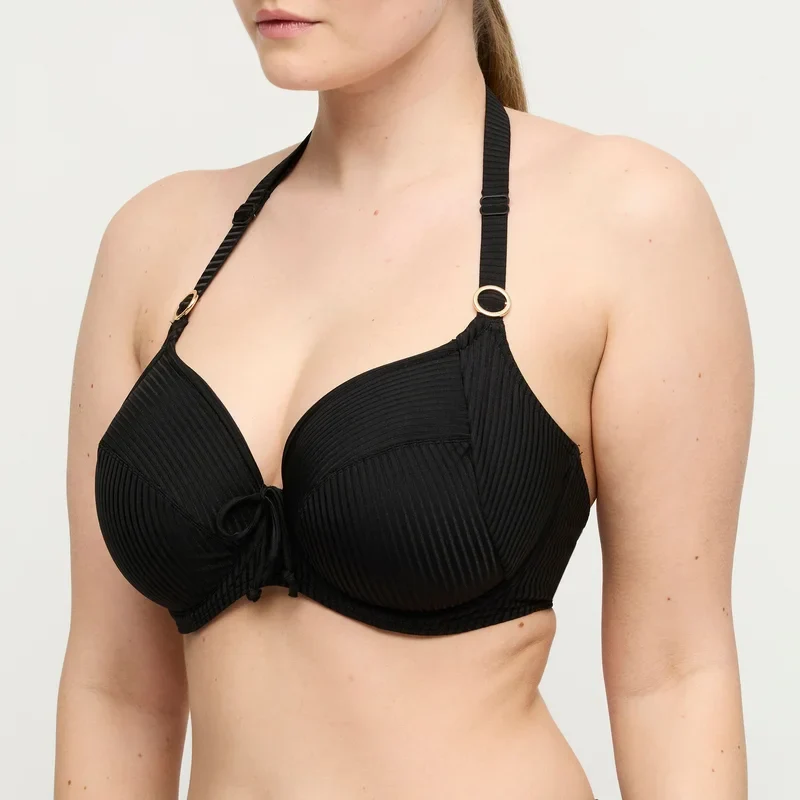 PrimaDonna Swimwear - Delray Full Cup Bikini-Oberteil Schwarz