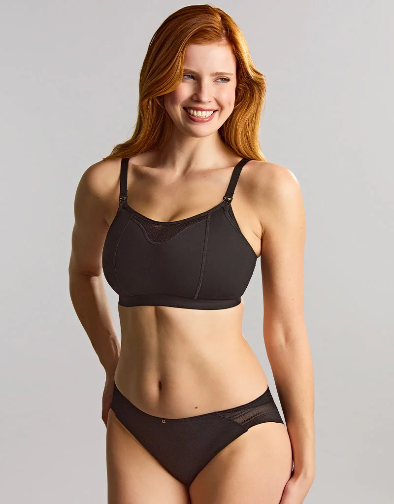 Panache Katherine Nursing Bra Black