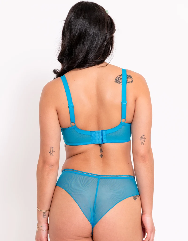 Curvy Kate Lifestyle Plunge Bra Capri Blue