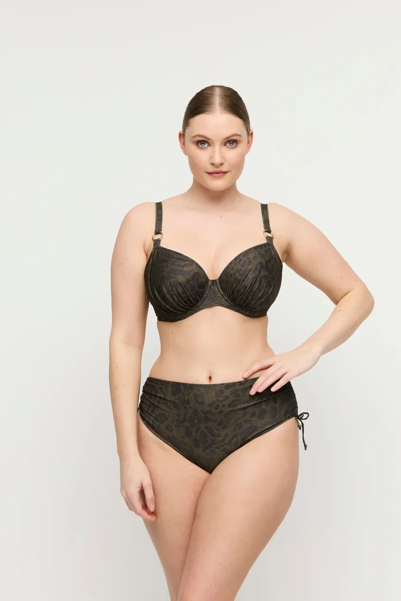 PrimaDonna Swimwear - Ratjada Full Cup Bikini Top Jungle Jaguar