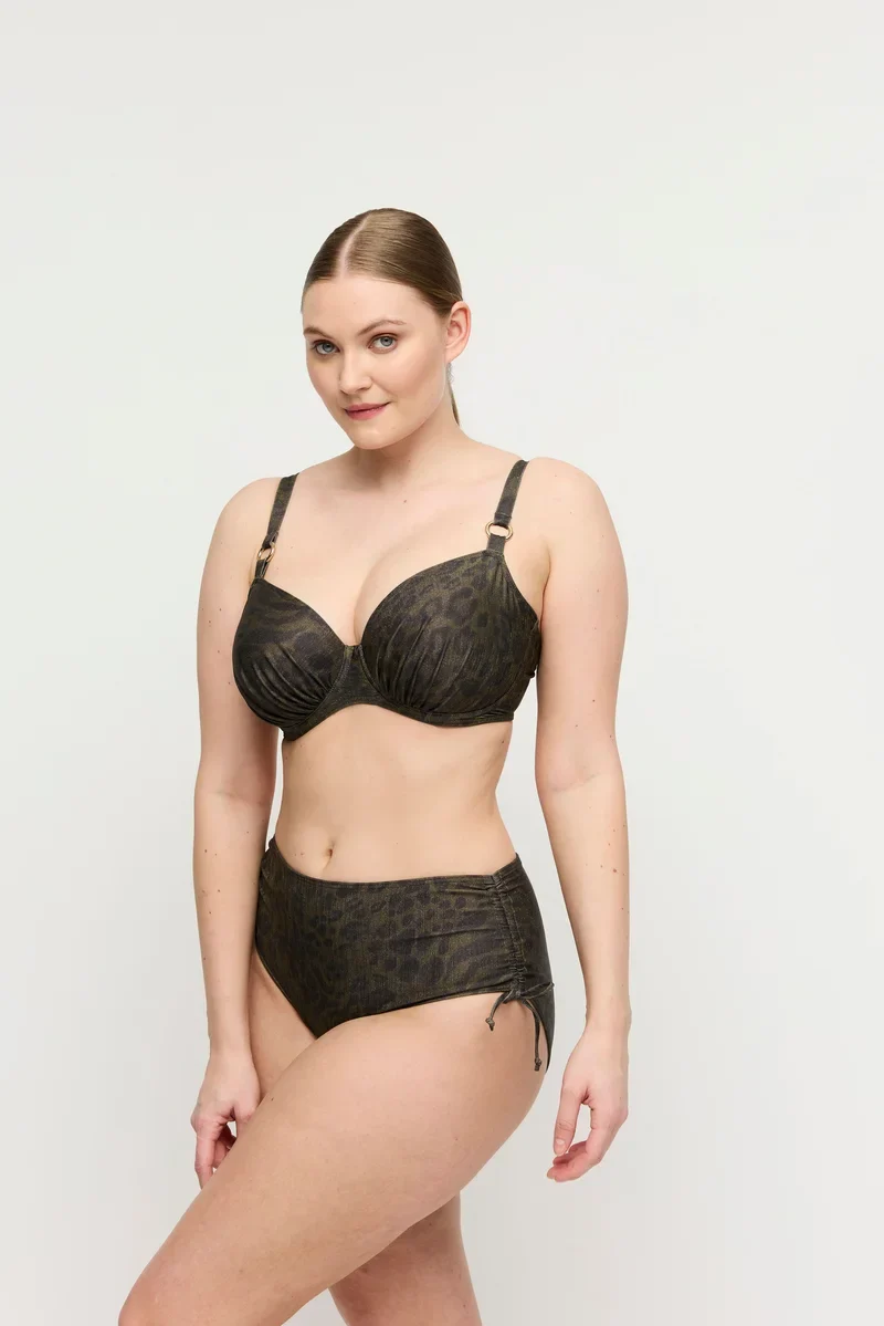 PrimaDonna Swimwear - Ratjada Full Cup Bikini Top Jungle Jaguar