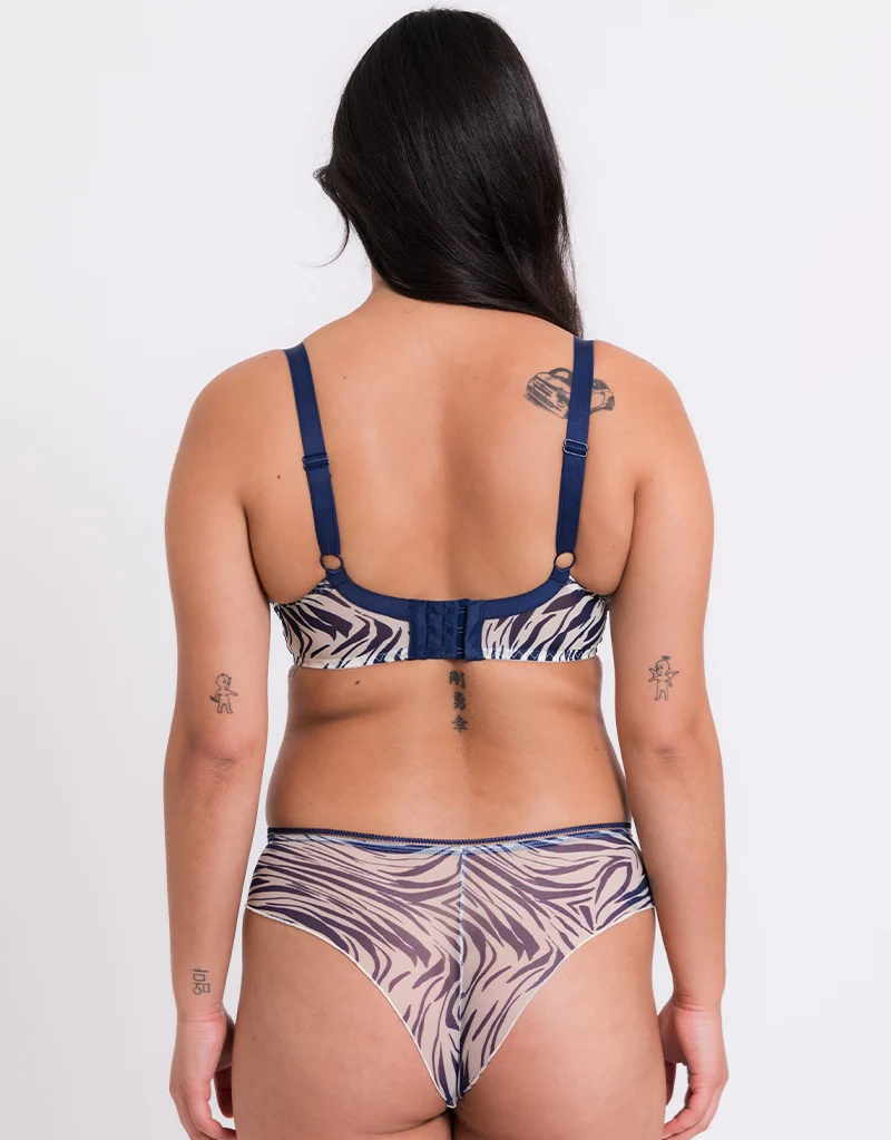 Curvy Kate Lifestyle Short Zebra Print