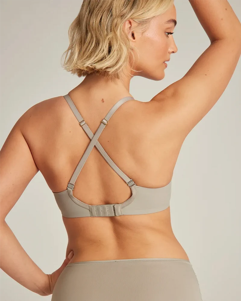 Nudea - Stretch Boss Full Cover Bra Salbeigrün