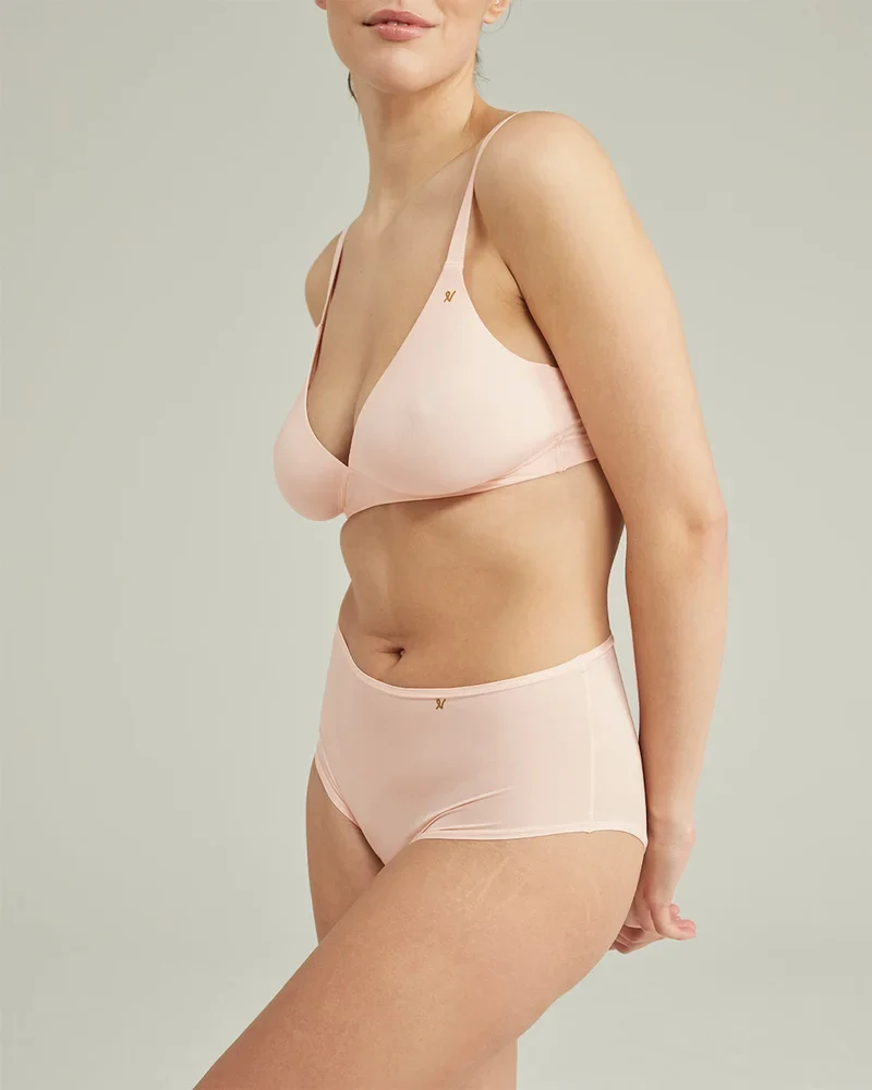 Nudea - Stretch Easy Does It Bralette Blush Pink