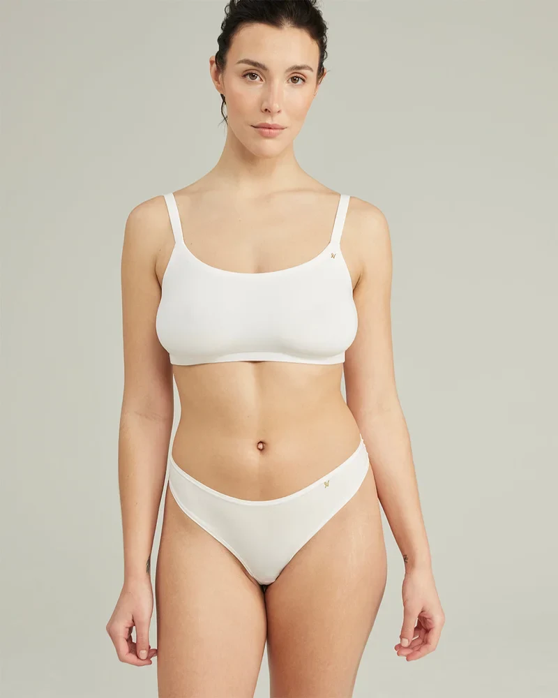 Nudea - Stretch Dipped String Weiß