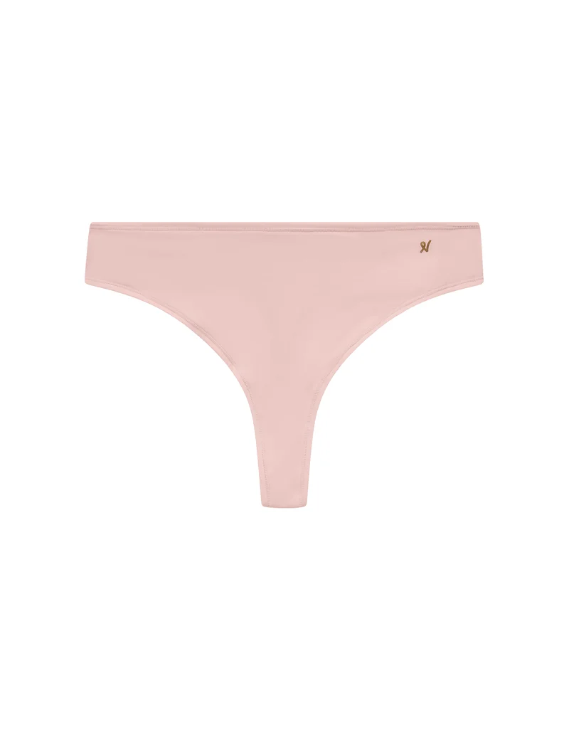 Nudea - Stretch-Tanga, Farbe: Blush Pink