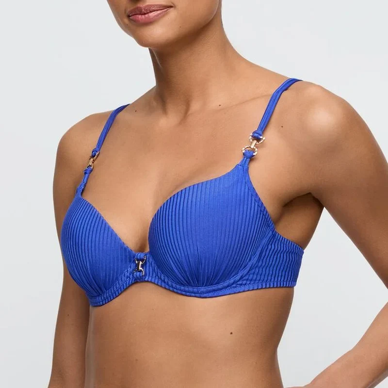 Marie Jo Swimwear - Emly Push-Up-Bikini-Oberteil, Electric Blue