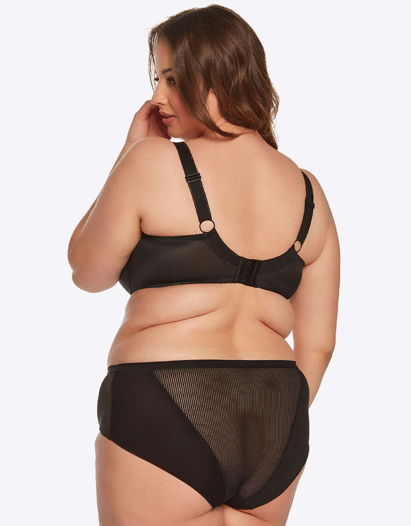 Gaia Sonia Full Cup Bra Black