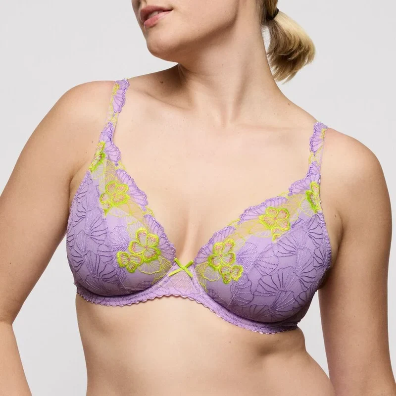 PrimaDonna - Ixia halb wattierter Plunge-BH Wisteria