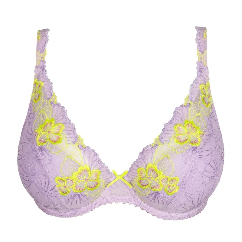 PrimaDonna - Ixia halb wattierter Plunge-BH Wisteria