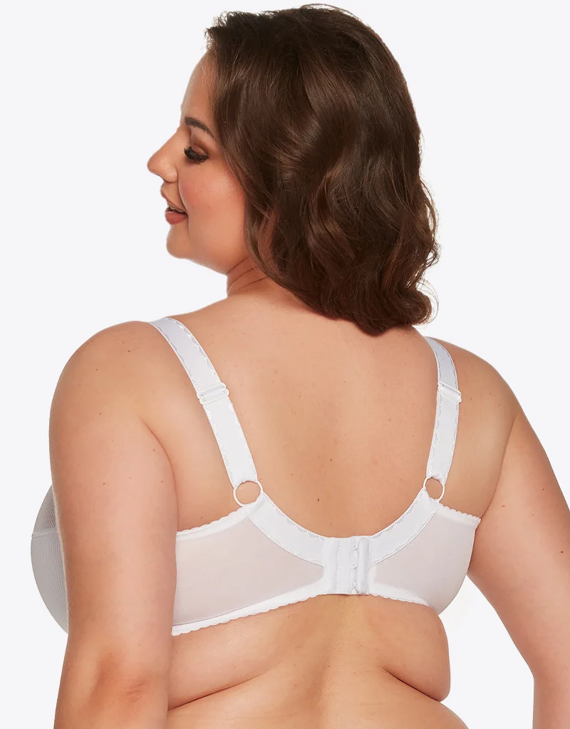 Gaia Sonia Full Cup Bra White