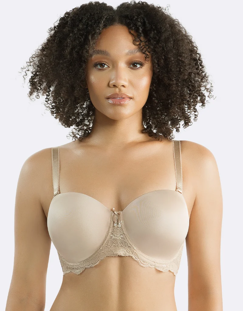 Parfait Elissa Strapless Bra Latte