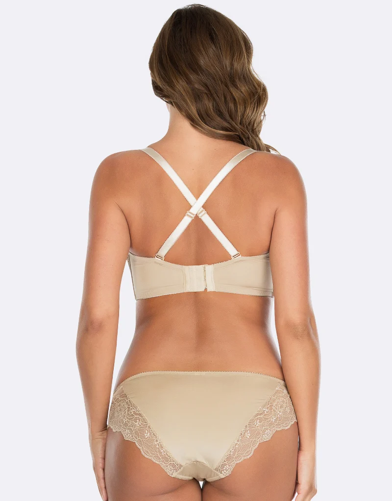 Parfait Elissa Strapless Bra Latte