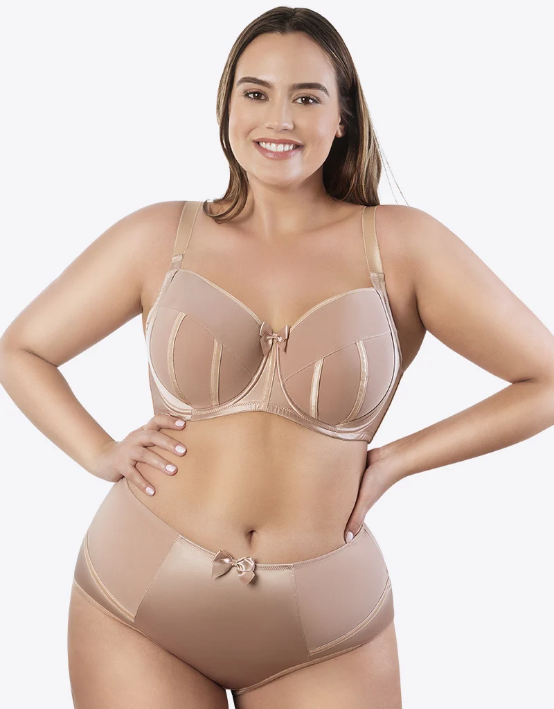 Parfait Charlotte Padded Balconette Bra True Latte
