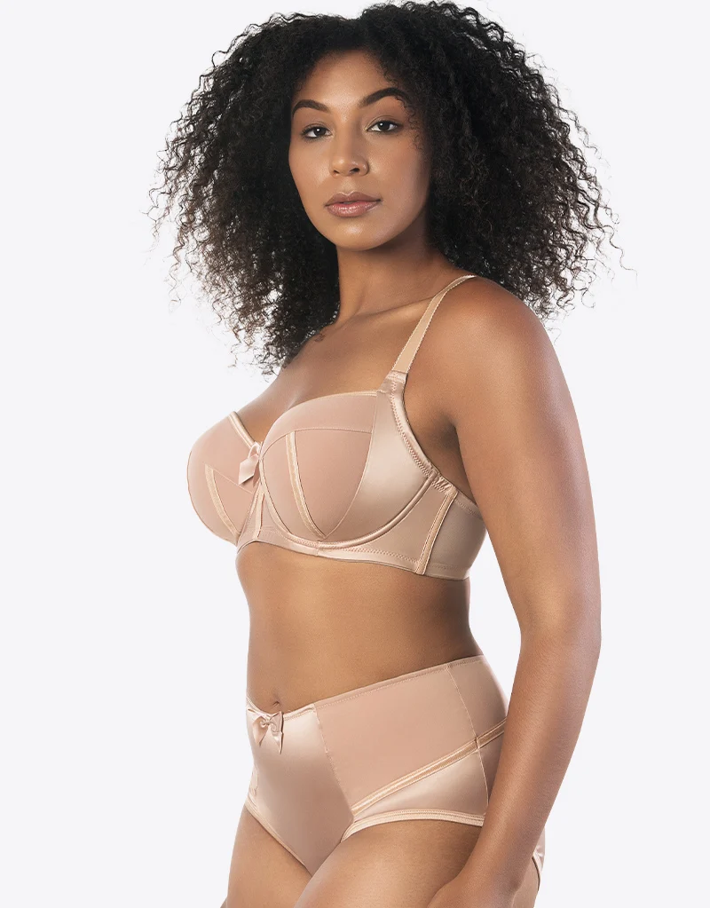 Parfait Charlotte Padded Balconette Bra True Latte