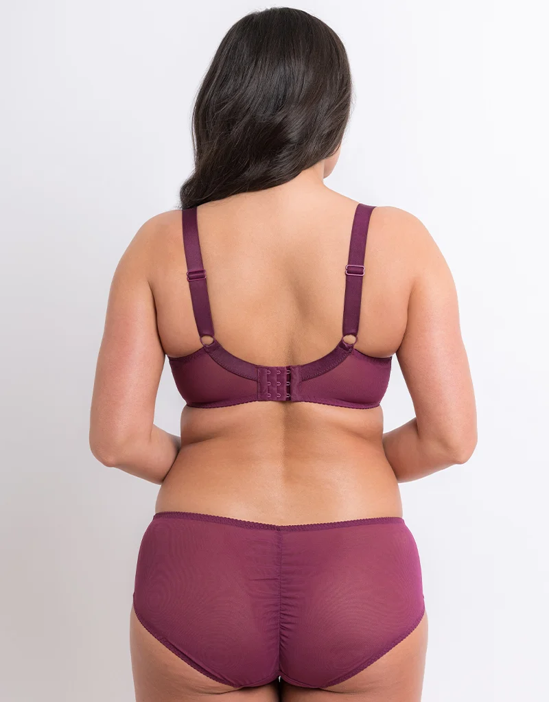 Flirtelle Alice Balcony Bra Plum