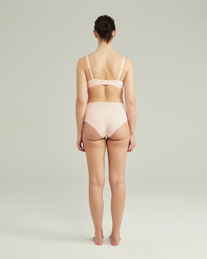 Nudea - Stretch-Slip mit hohem Bund, Blush Pink