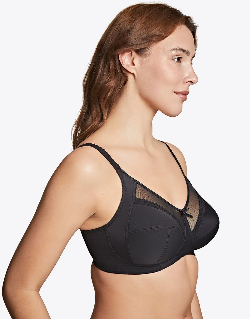 Royce Charlotte Comfort Bra Black