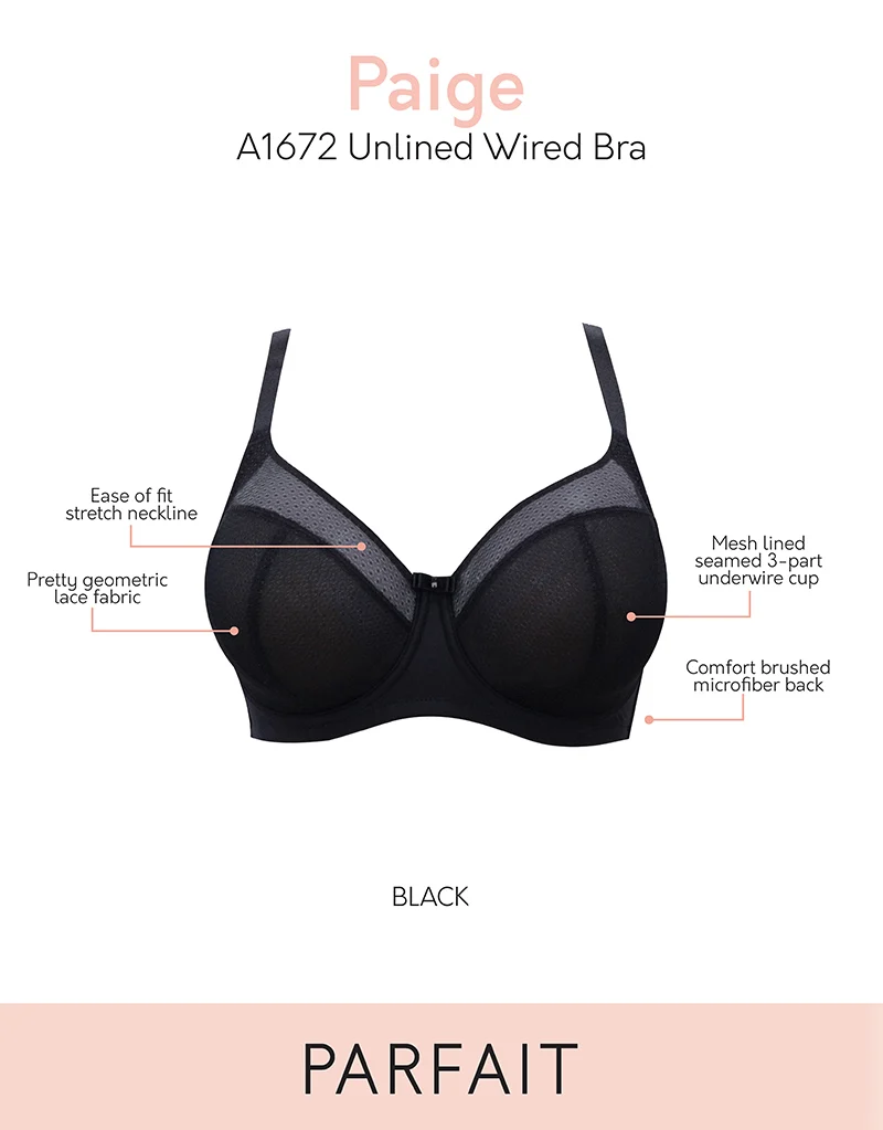 Parfait Paige Balconette Bra Black