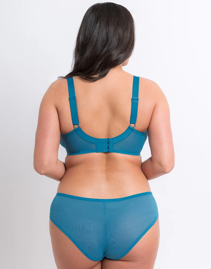 Flirtelle Hayley Plunge Bra Turquoise