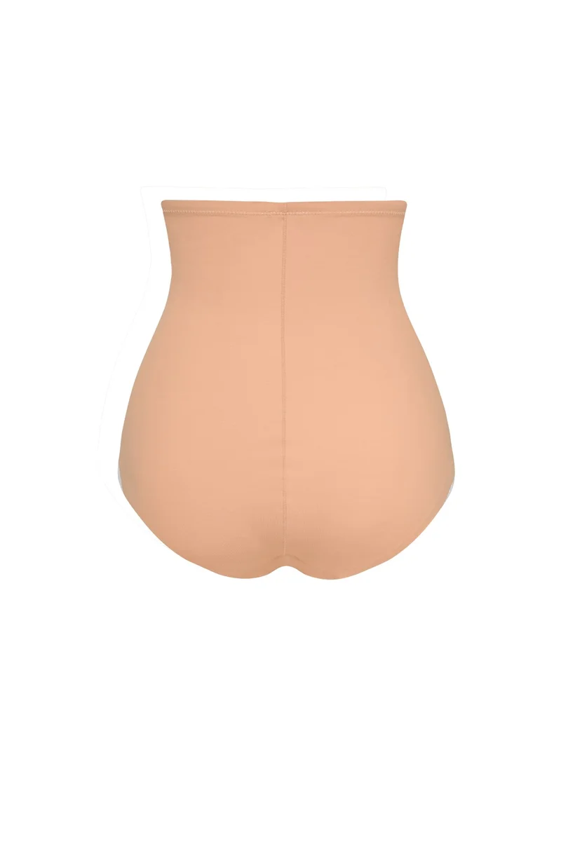 ByeBra – Formgebende Unterwäsche (Starker Halt) Formgebender High-Waist-Slip Honey