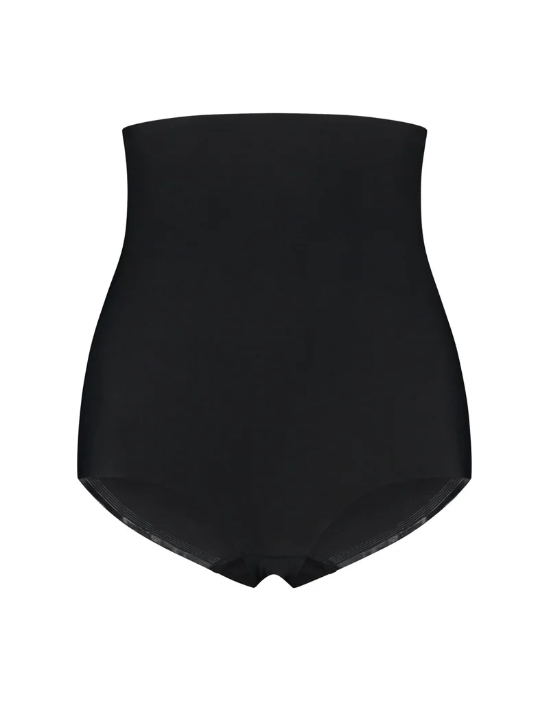 ByeBra – Formgebende Unterwäsche (Starker Halt) Formgebender High-Waist-Slip Schwarz