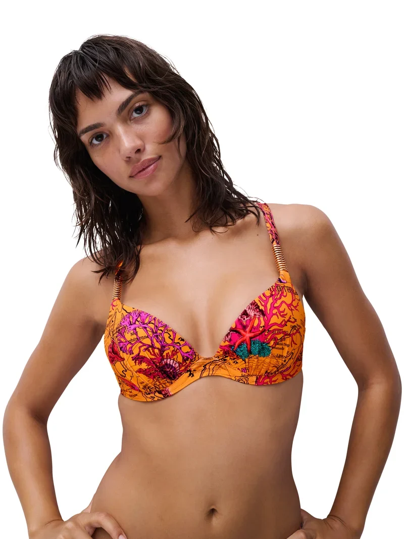 Chantelle Swimwear – Icon Push-Up-BH, Hellmediterran