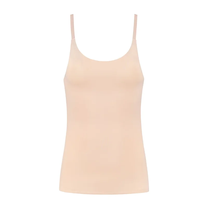 ByeBra – Formgebende Unterwäsche (Starker Halt) Formgebendes Tanktop Beige