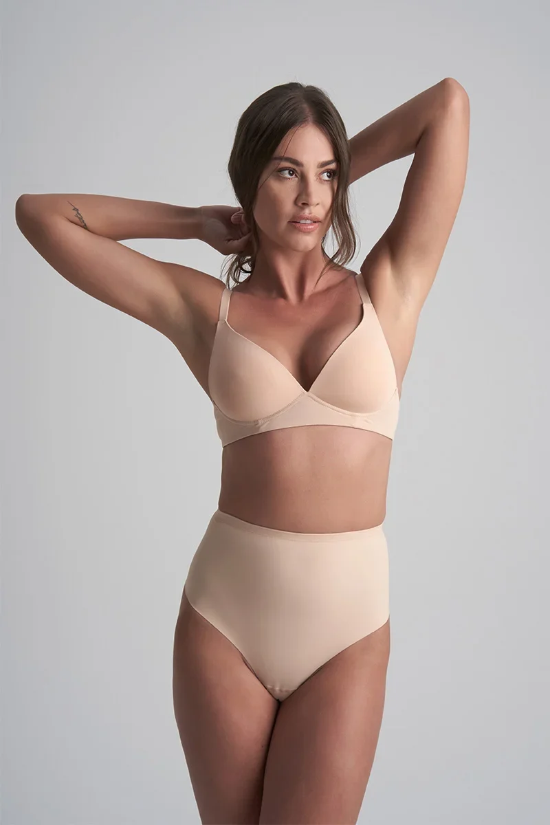 ByeBra – Formgebender BH (starker Halt), bügellos, Beige