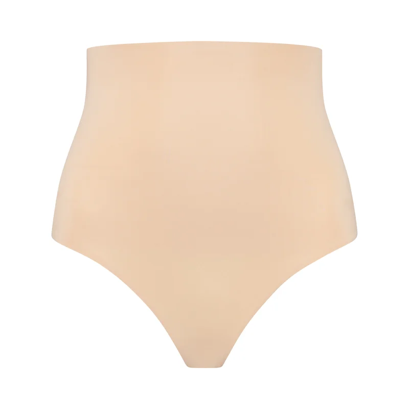 ByeBra – Taillenformende Shapewear (Extra starker Halt) Taillenformender High-Waist-Tanga Beige
