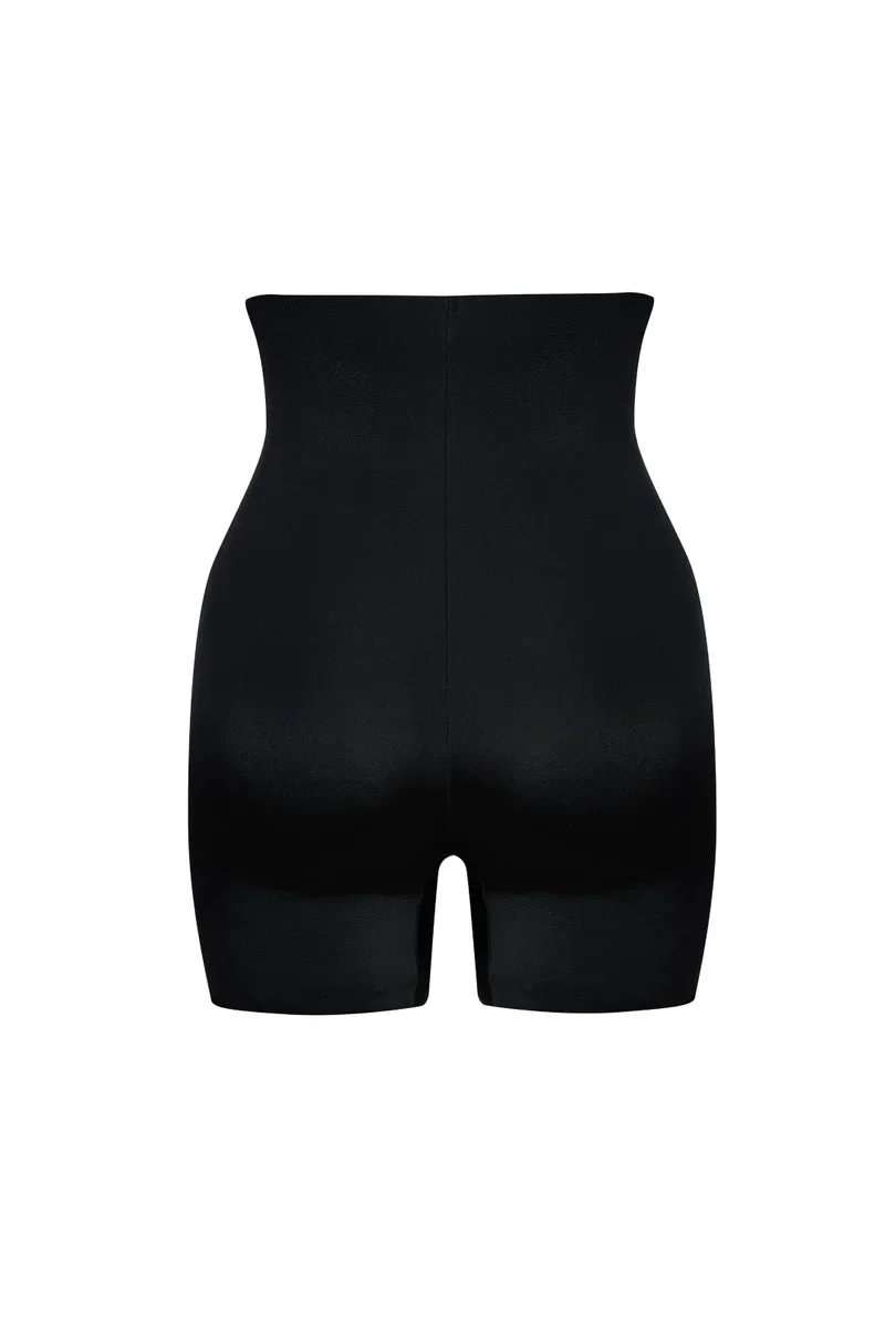 ByeBra – Unsichtbare Shapewear, leichte Stütze, unsichtbare High-Waist-Shorts, Schwarz