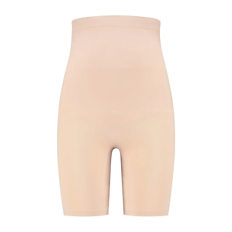 ByeBra – Nahtlose Shapewear (Starker Halt), weicher, hochtaillierter, kurzer Look, beige