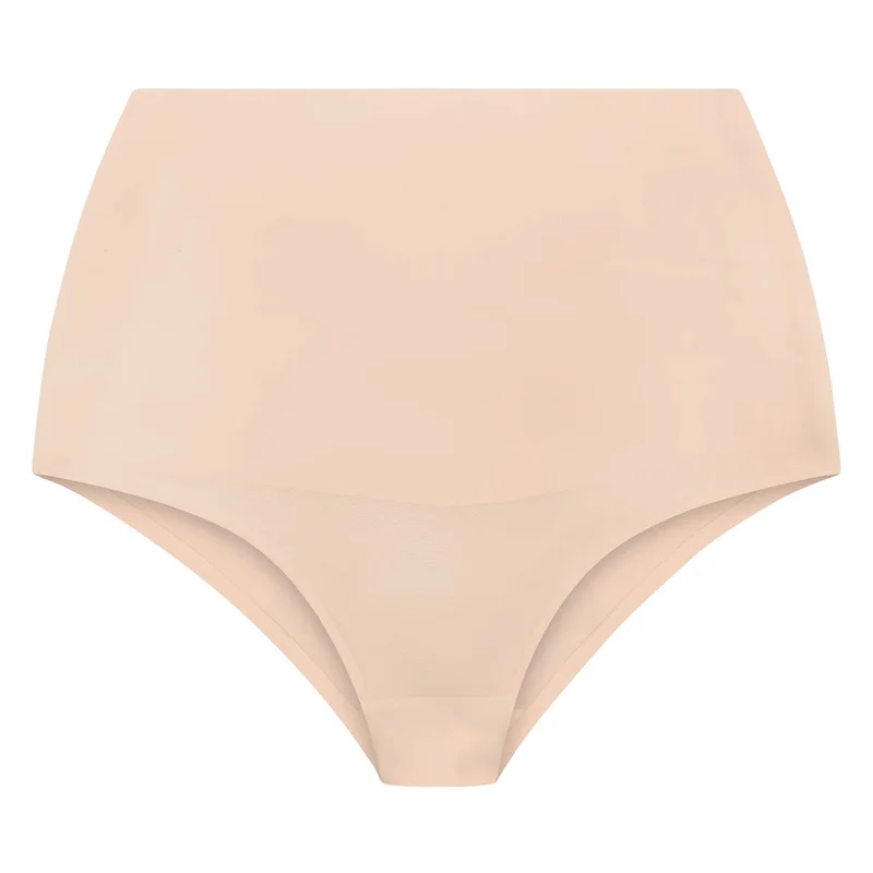 ByeBra – Taillenformende Shapewear (Extra starker Halt) Taillenformender Slip mit mittelhohem Bund, Beige