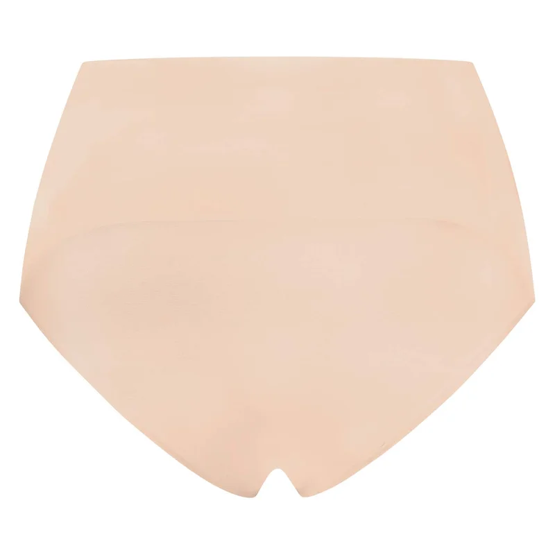 ByeBra – Taillenformende Shapewear (Extra starker Halt) Taillenformender Slip mit mittelhohem Bund, Beige