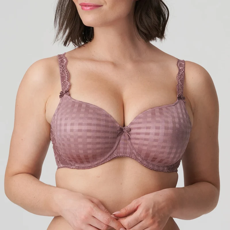 Primadonna - Madison Gepolsterter BH Herzform Satin Taupe