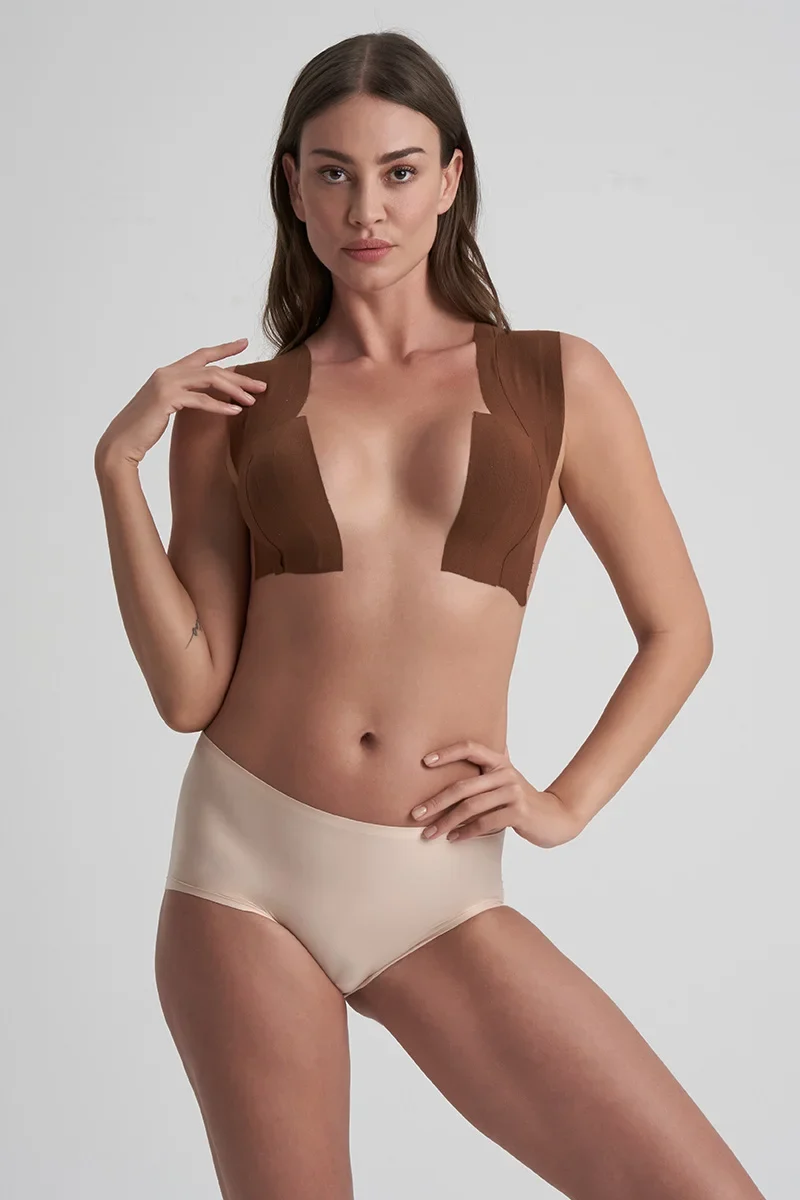 ByeBra - Tapes Body Tape (5 cm) Braun