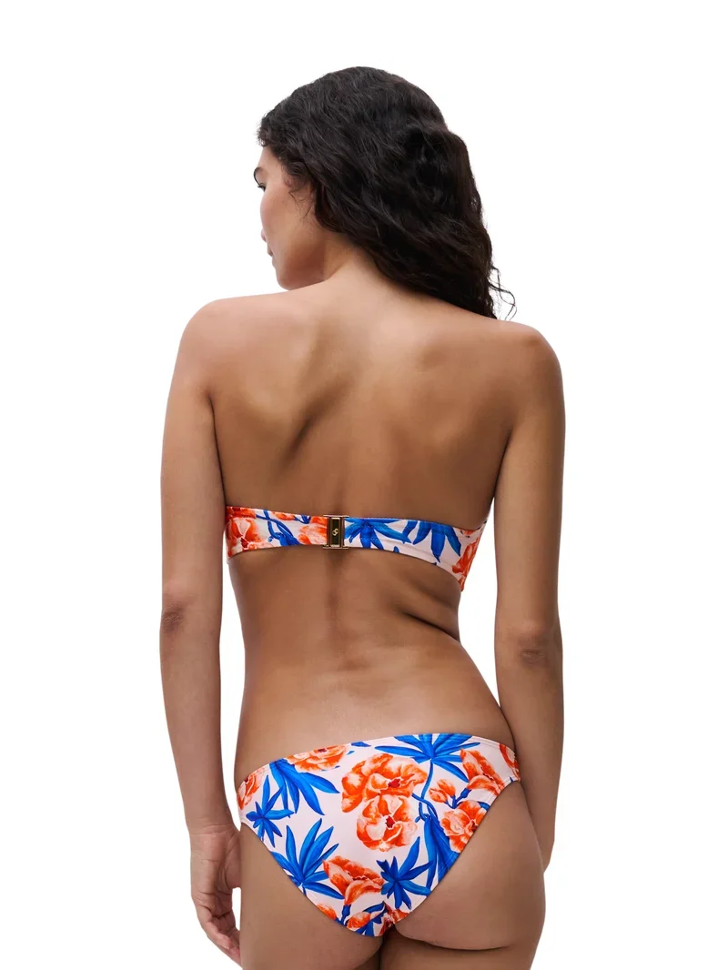Chantelle Swimwear - Sauvage Bandeau-T-Shirt-Bikini mit Lorbeerblume