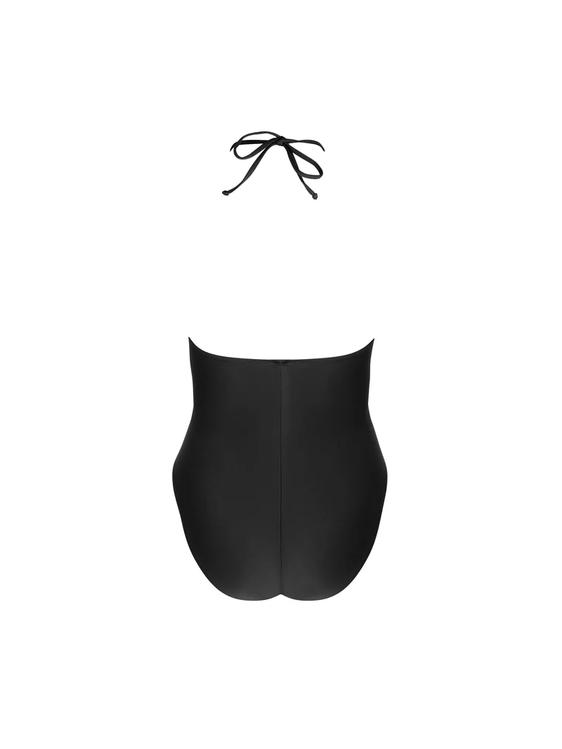 Antigel Swimwear von Lise Charmel – La Smartissime Bustier Badeanzug Noir Bronze