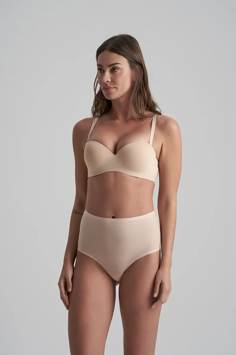 ByeBra - Uni Stretch (Einheitsgröße) Uni Stretch High Brief Beige