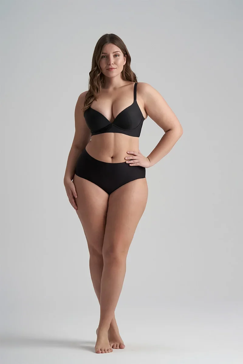 ByeBra – Uni Stretch (Einheitsgröße) Uni Stretch High Brief Schwarz