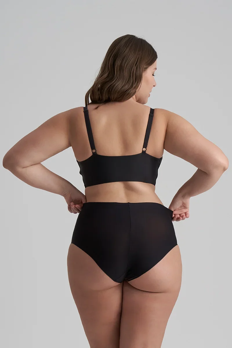 ByeBra – Uni Stretch (Einheitsgröße) Uni Stretch High Brief Schwarz