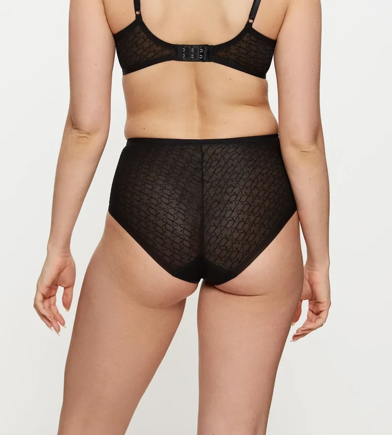 Triumph - Signature Sheer Maxi Brief Ex Black