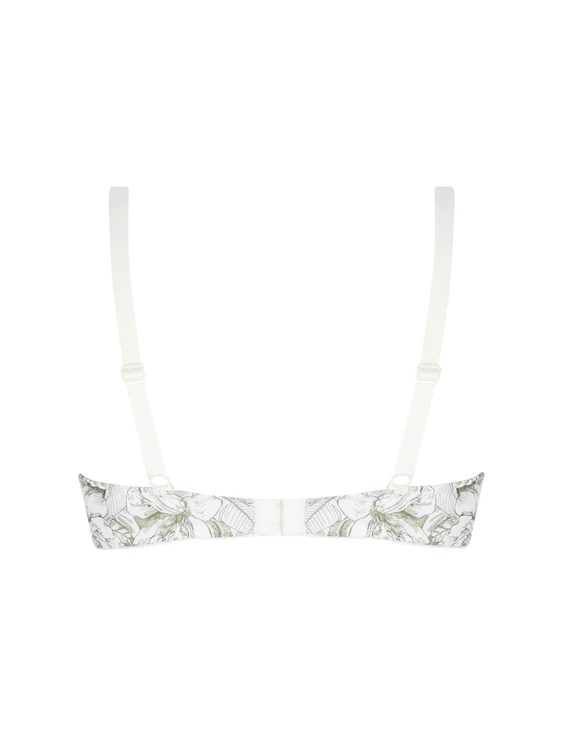 Antigel von Lise Charmel – Echappee Green Wireless Triangle Support Bra Toile Green