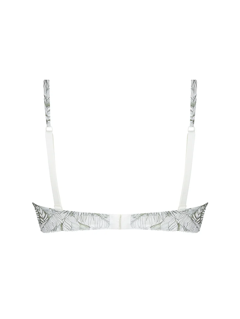 Antigel von Lise Charmel – Echappee Green Wireless Triangle Bra Toile Green