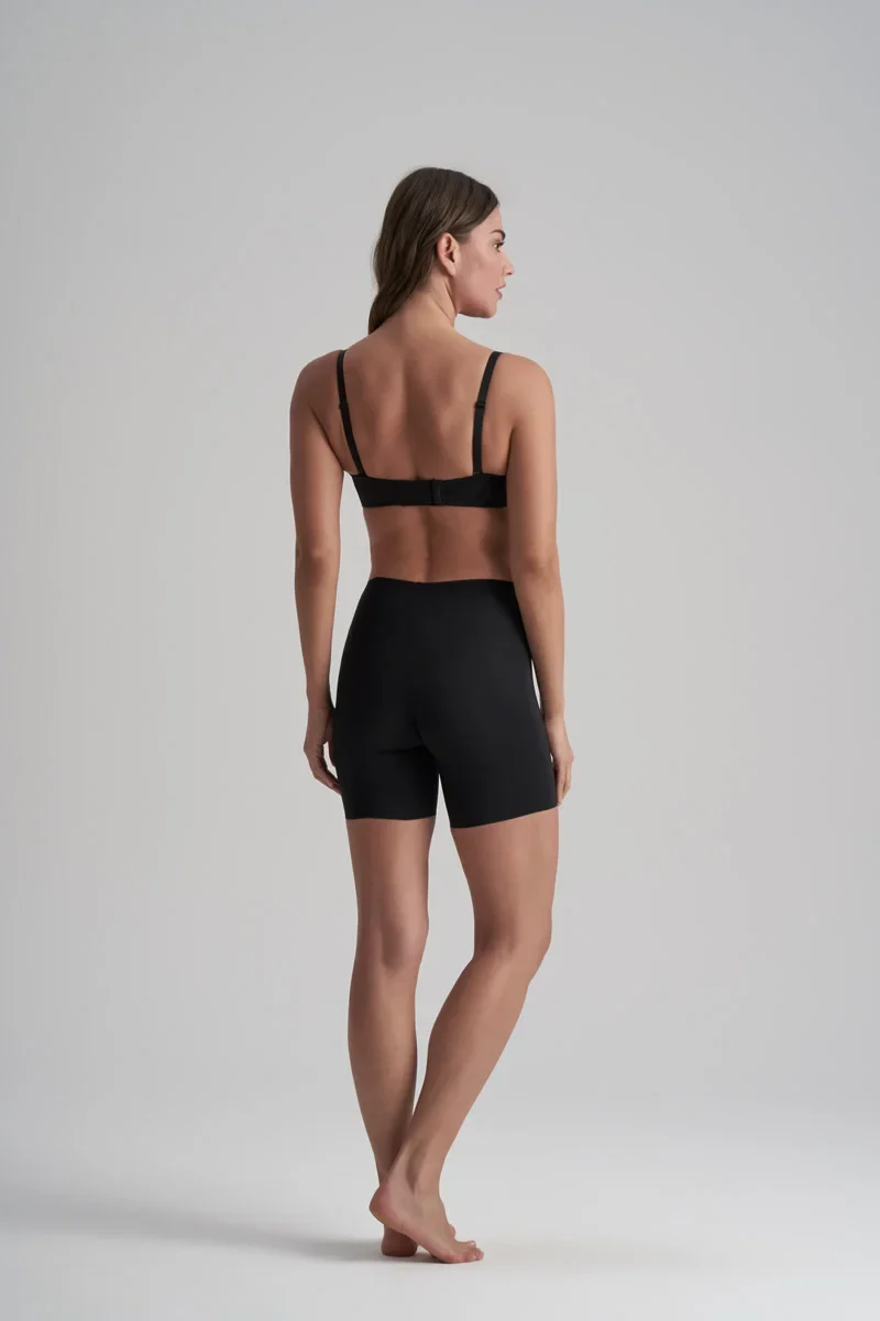 ByeBra – Smooth Essentials (Mittlere Stützkraft) Mid Waist Short Schwarz