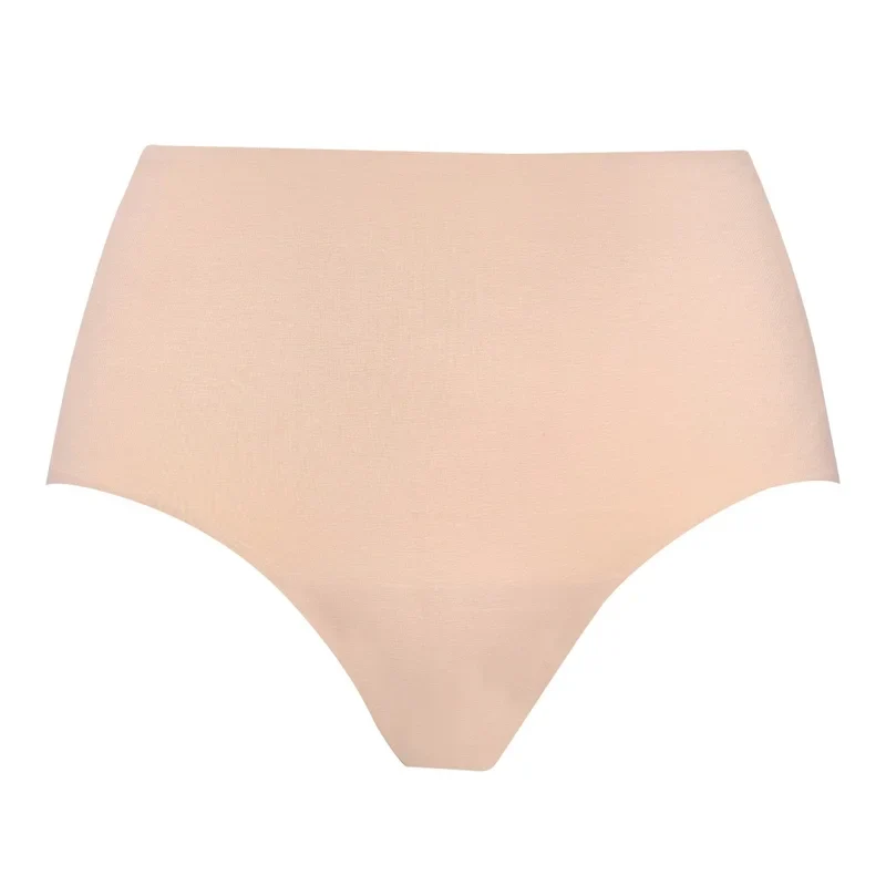 ByeBra – Po-Lifting-Slips und Unterwäsche im 2er-Pack, Baumwoll-Slips, hoch geschnitten, beige und schwarz