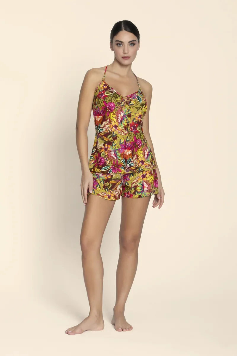 Lise Charmel – Danse Des Fleurs Shorts Fushia Vert