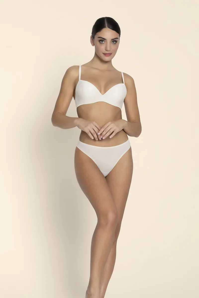 Lise Charmel – Sensation Plaisir Thong Ecru Perlmutt
