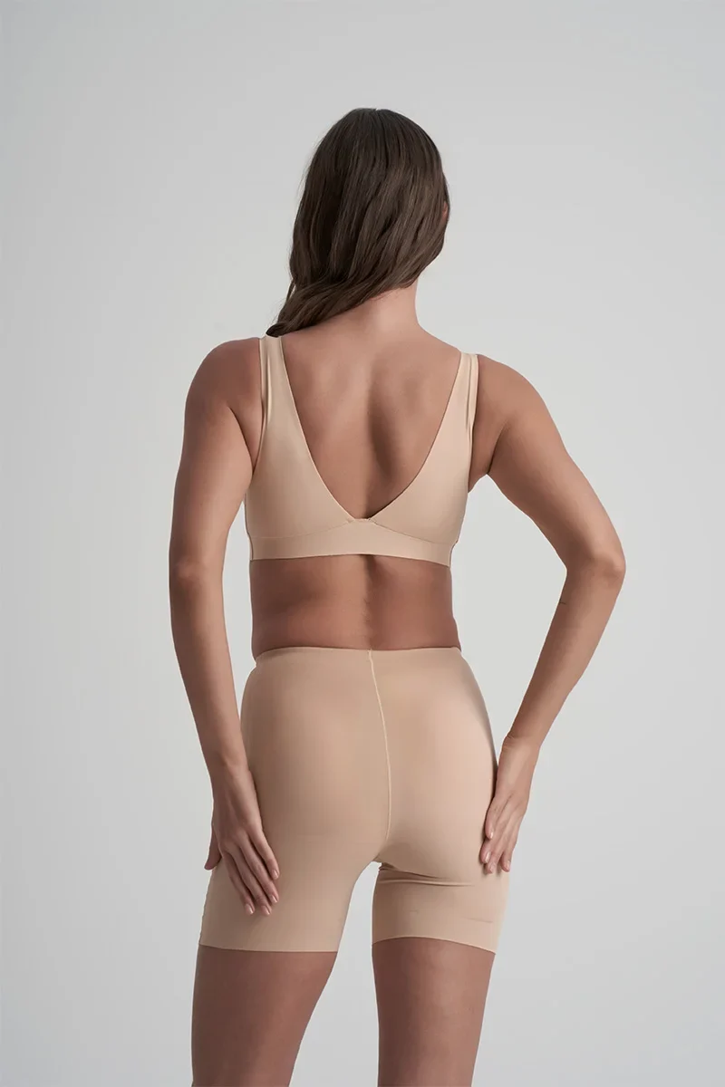 ByeBra – Po-Lifting- und Unterwäsche-Shorts mit Polsterung, Beige