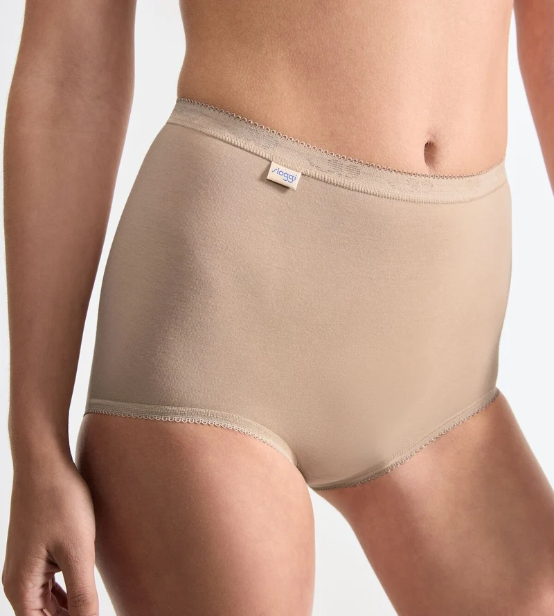 Sloggi - Basic Plus High Waist Brief 2er-Pack Hautfarben